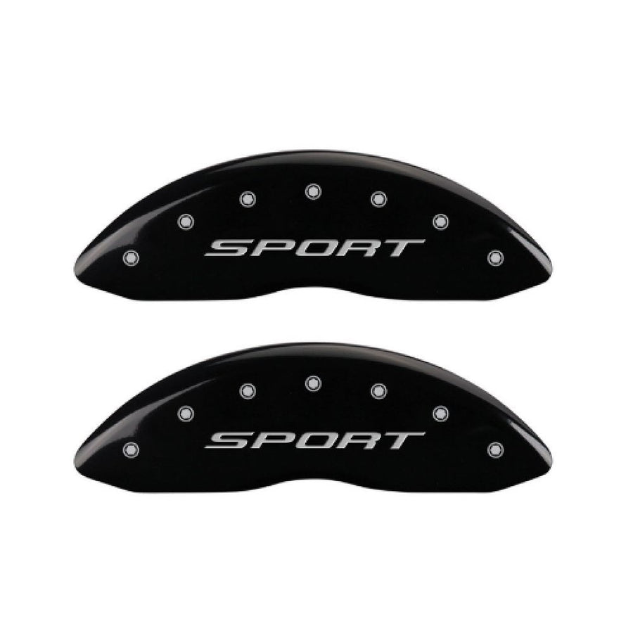 Caliper Covers MGP 10244SSPTBK Caliper Cover