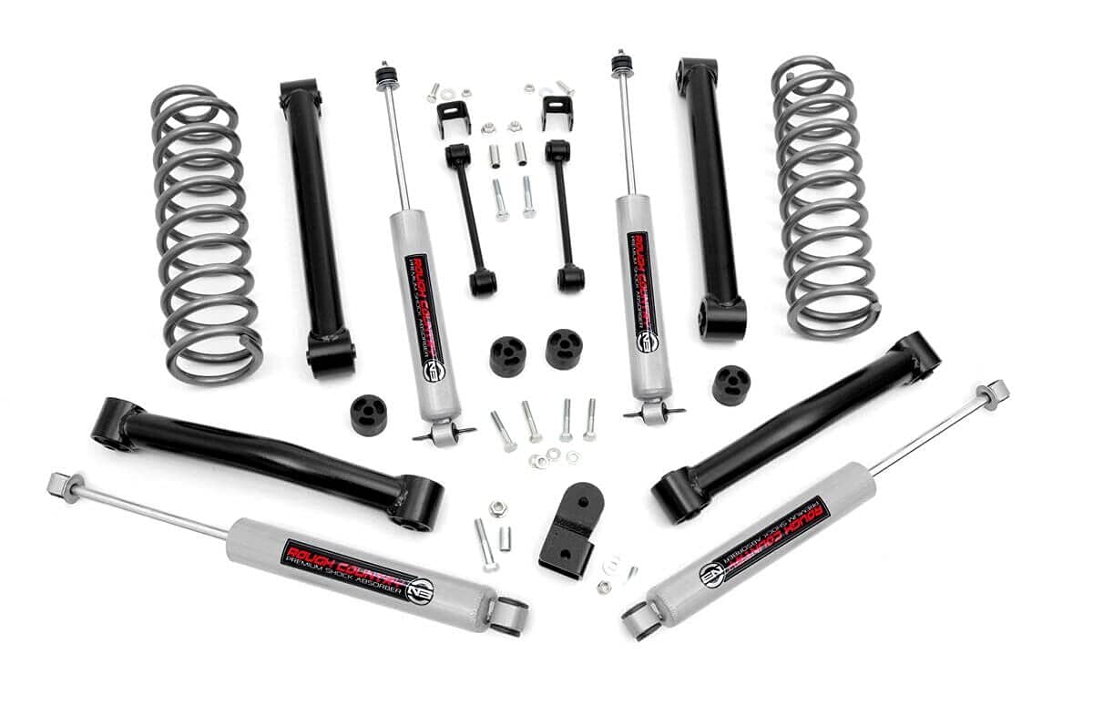 3.5" Lift Kit Rough Country for 1993-1998 Jeep Grand Cherokee ZJ | V6-636.20