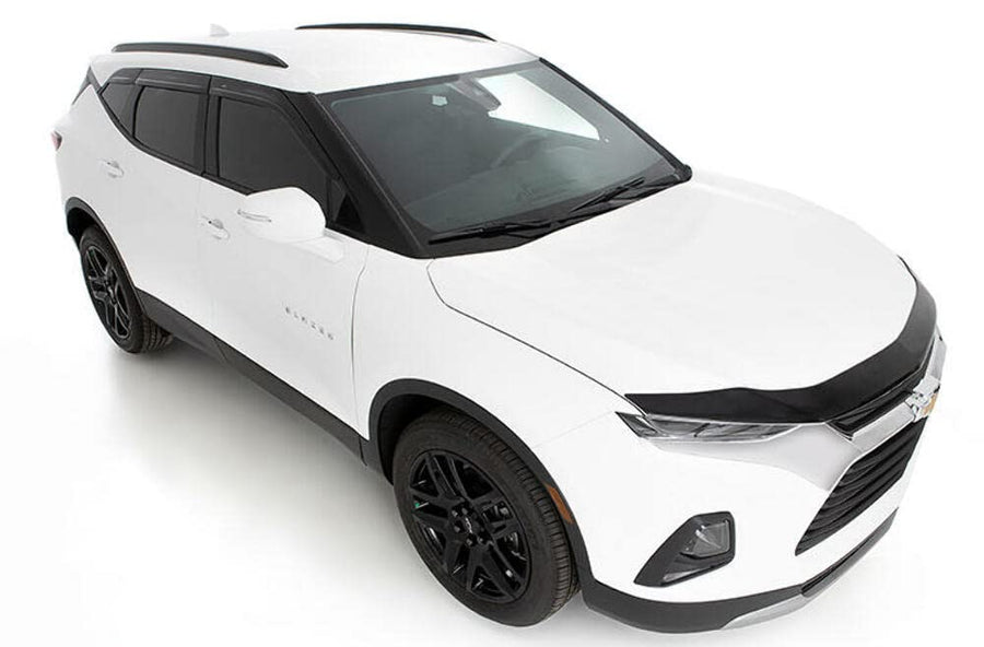Low Profile Auto Ventshade [AVS] Rain Guards for 2020 - 2025 Jeep Gladiator; 2018 - 2025 Jeep Wrangler JL (2 - Door) | Window Vent Visors, 2 pcs. - Dark Smoke | 892025