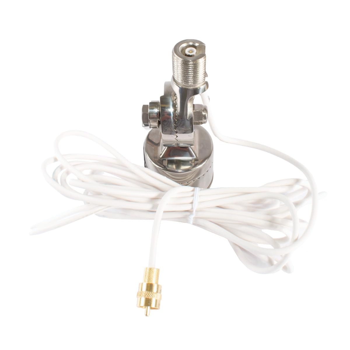 Antenna Mount Shakespeare QC Rail SS W/Cable