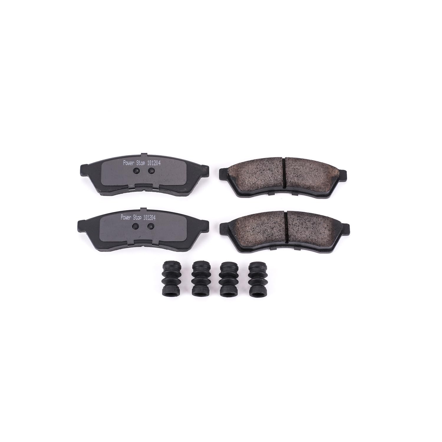 Z17 Power Stop 17-1030 Rear Ceramic Brake Pads with Hardware For Chevrolet Epica 2004-2006, Suzuki Verona 2004-2006 [Model Specific]