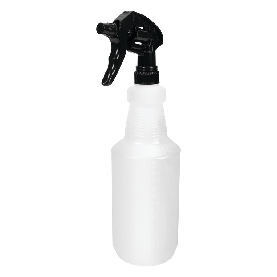 32 oz. Performance Tool W1473 Heavy Duty Spray Bottle - Professional Grade Chemical Resistant Sprayer for Auto, Home, Garden and Industrial Use