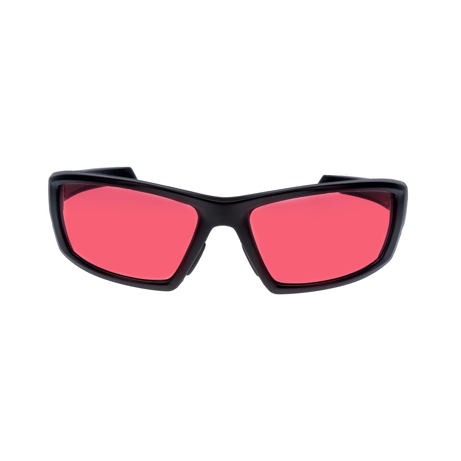Walker's Vector IKON Full Frame Shooting Glasses | Impact-Resistant Non-Slip Frame Hunting Shooting Eyesight Protection Glasses, Microfiber Lens Cloth & Carry Case Included, Rose