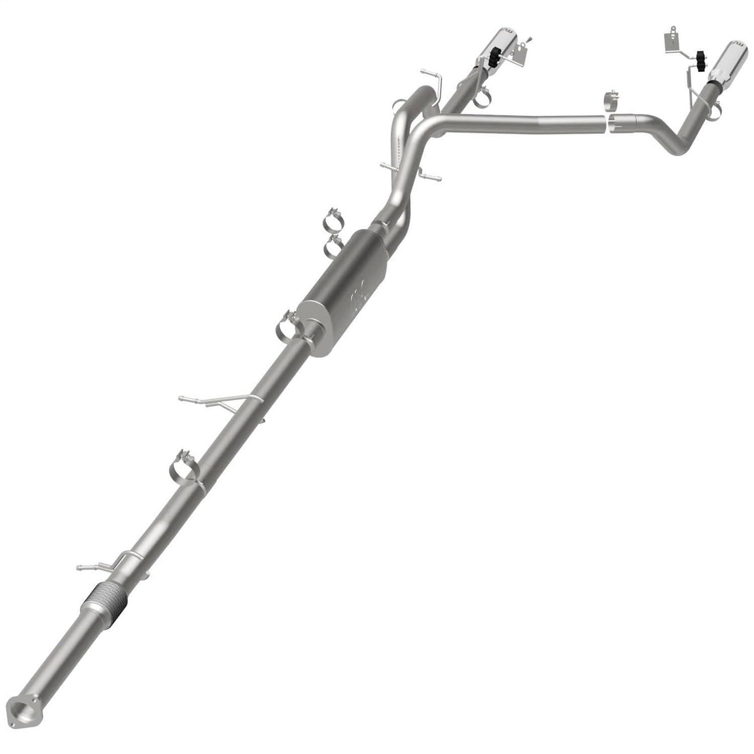 MagnaFlow Exhaust Performance System 19650: Cat-Back, NEO Series, Compatible with 2023-2024 Chevrolet Colorado, 2023-2024 GMC Canyon, Dual Split Rear Exit Style