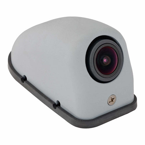 VCMS12LGPR Voyager Model VCMS12 Super CMOS Color Side Body Camera for Vehicles Left Side with Rubber Lens Cover, Waterproof (IPX6), Zinc Alloy Housing in Gray Color, Replaces VCMS36 and VCCSID