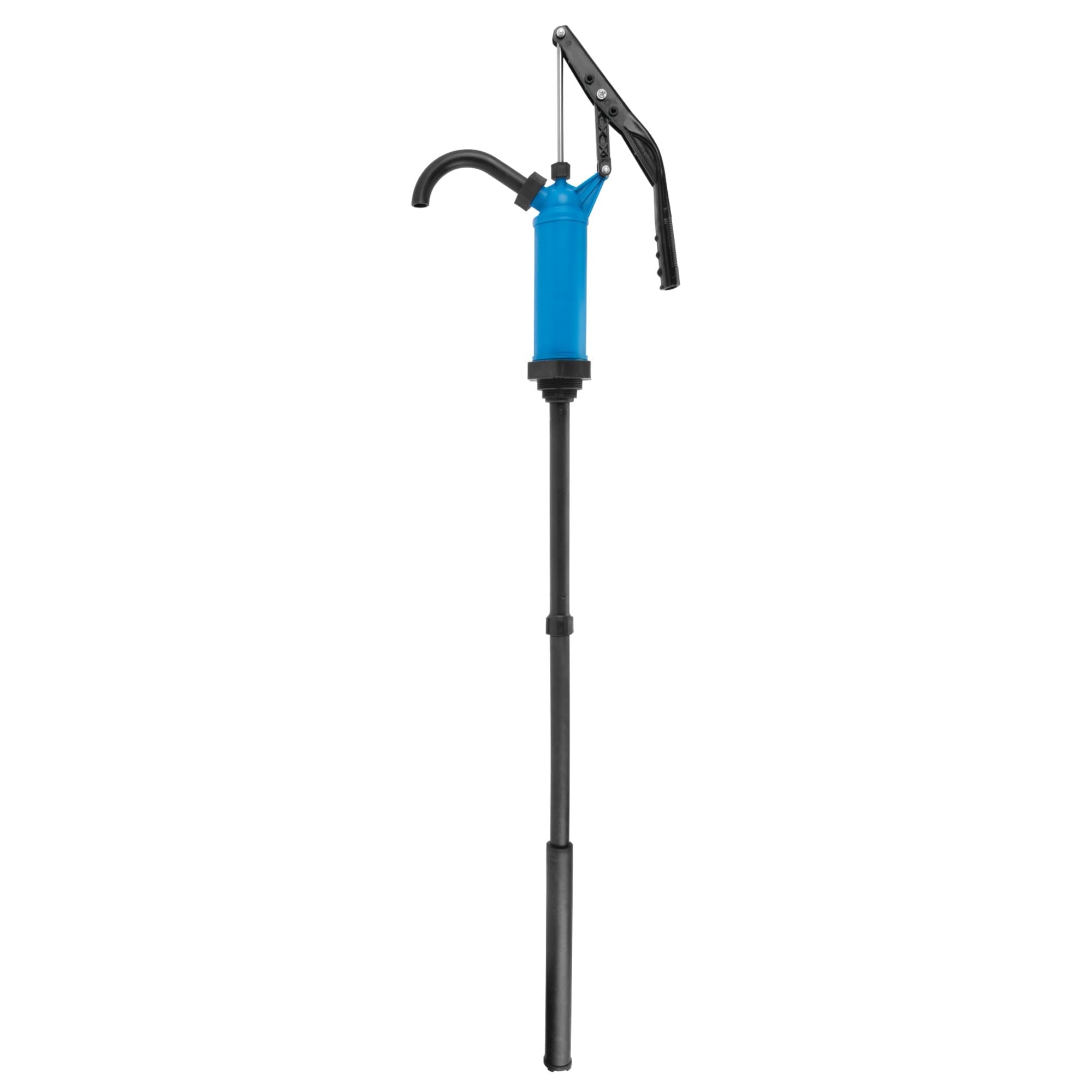 General Purpose Performance Tool W54268 Blue Lever Action Barrel Drum Pump - Fits 5 to 55 Gallon Drums