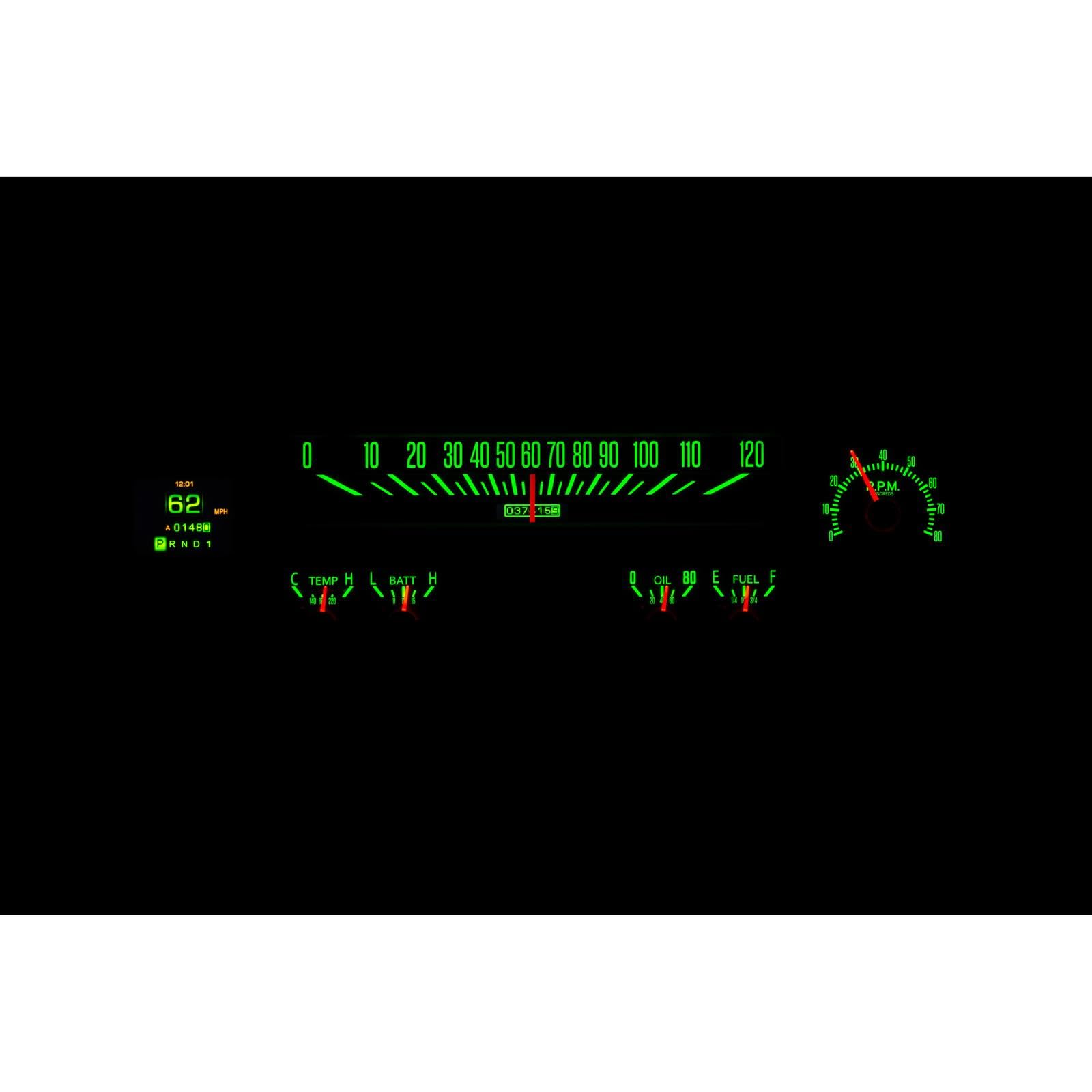 Dakota Digital Compatible with RTX-64C-PU-X 1964-66 Chevy Pickup Truck Retrotech Gauge Instrument System