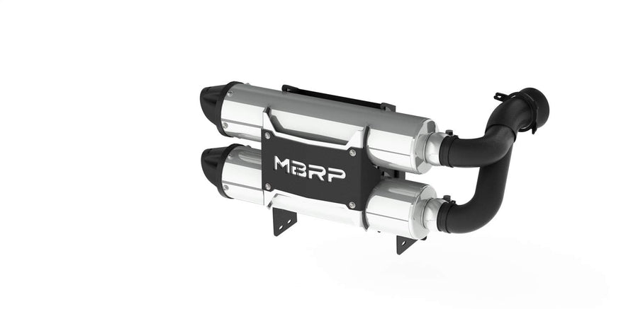 17-19 Can-Am Maverick X3 MBRP Dual Slip-On Performance Series Exhaust