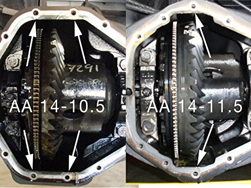 aFe POWER Rear Differential Cover Street Series Raw w/Machined Fins - #46-70090 - Dodge Diesel Trucks 03-05 L6-5.9L (td)