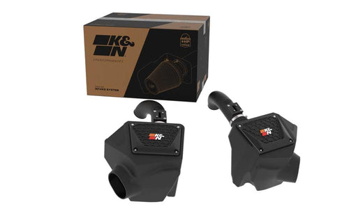 K&N Cold Air Intake System: High-Flow Air Filter, Towing & Increase Performance: Compatible with 2022-2024 TOYOTA: Sequoia, Tundra, 63-9042