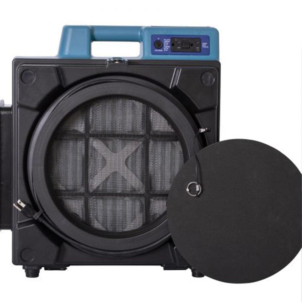 XPOWER 3 Stage Filtration X-4700A Professional HEPA Purifier System, Negative Air Machine, Airbourne Air Cleaner, Air Scrubber with Build-in GFCI Power Outlets