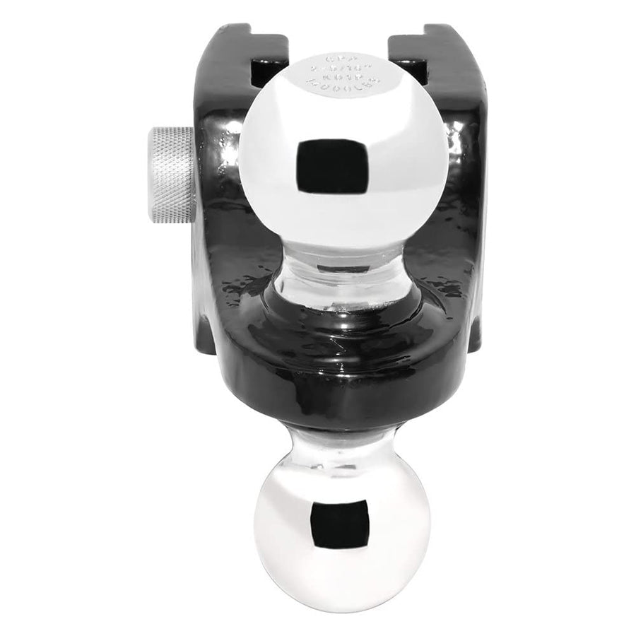 Trailer Hitch DrawTite 63076 Accessory, Adjustable Dual-Ball, 14,000 lbs. Capacity, Black