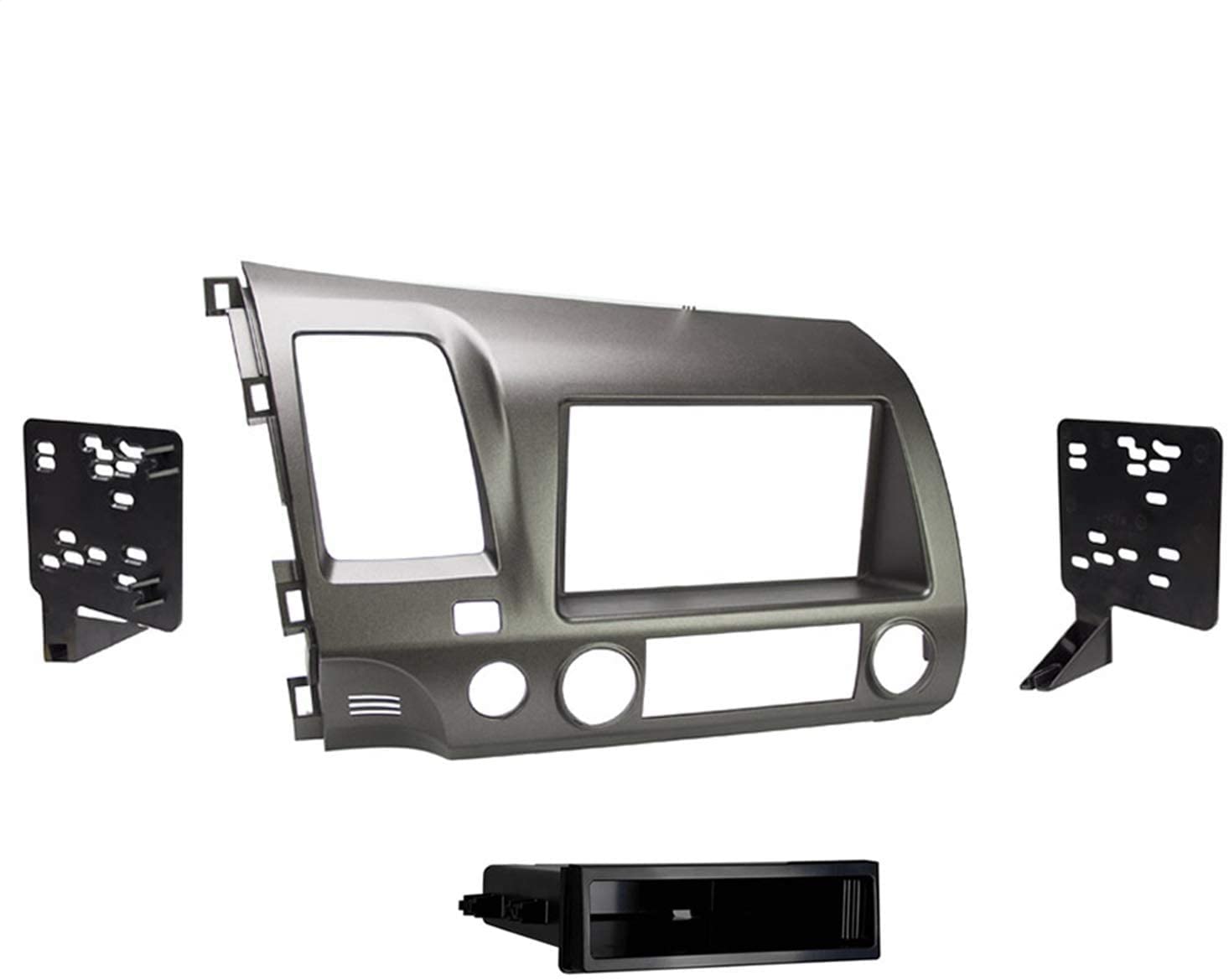 Metra Honda Civic 2006-2001 997816F DIN/DDIN Install Kit, Gunmetal