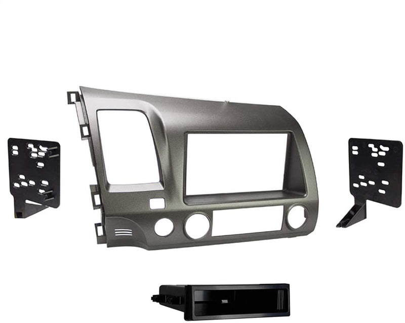 Metra Honda Civic 2006-2001 997816F DIN/DDIN Install Kit, Gunmetal