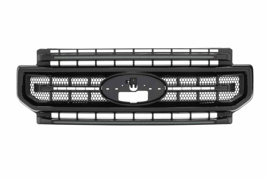 Ford Super Duty Morimoto XBG LED Grille (20-22) (Gloss Black / White DRL) HTMC XBG10