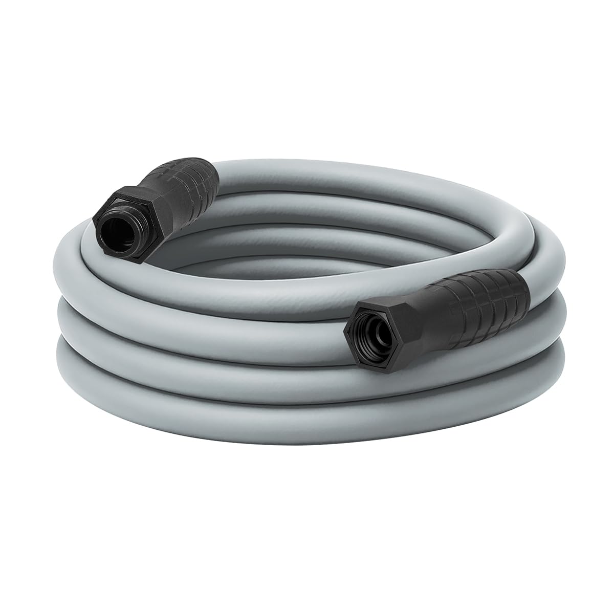 SwivelGrip Flexzilla Colors Garden Hose 5/8 in. x 25 ft., Lightweight All-Weather Water Hose, Durable and Flexible, Leak-Free Connections, Slate Grey