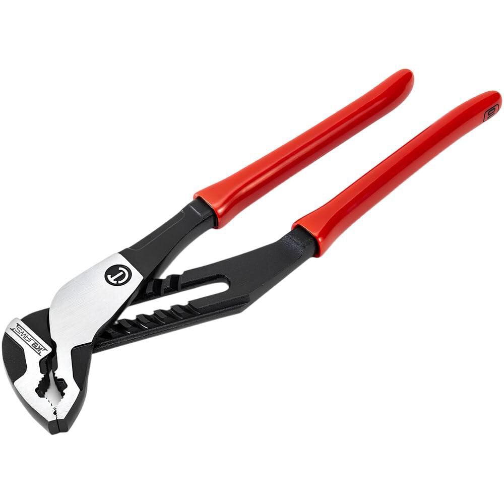 Crescent K9 Z2 V-Jaw Dipped Handle Tongue & Groove Pliers - Home Improvement, Mechanic, Plumbing & Repair Hand Tool - 10" - RTZ210V