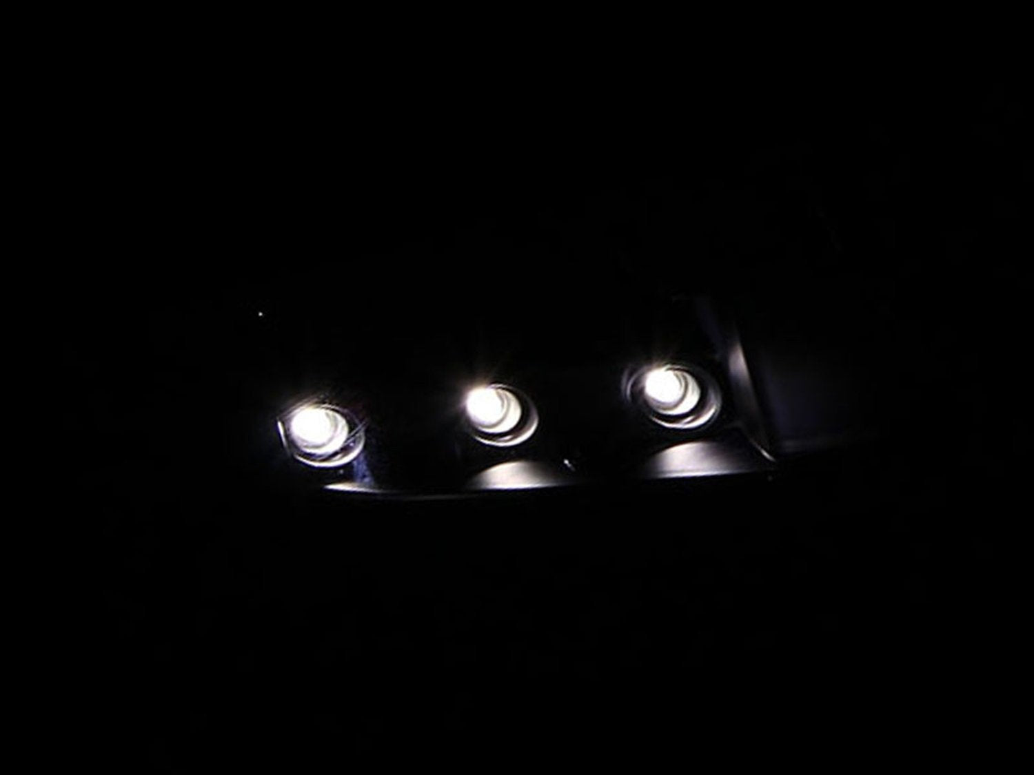 Chrome/Amber LED Headlight AnzoUSA for Dodge RAM