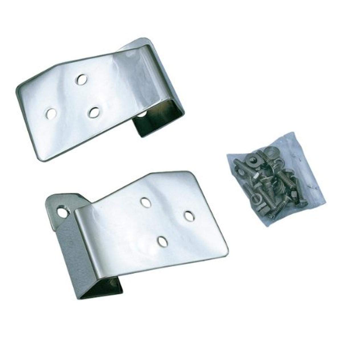 Rugged Ridge | Stainless Steel Mirror Relocation Bracket Kit | 11026.03 | Fits 2003-2006 Jeep Wrangler TJ