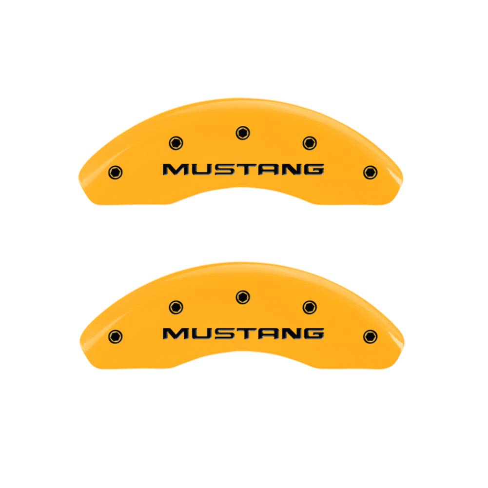 Caliper Covers MGP 10224SMG1YL, Yellow