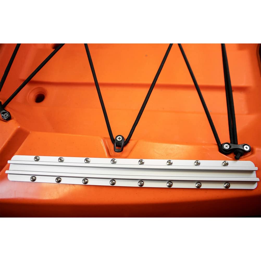 GearTrac YakAttack GT175 Generation II – 16” Heavy Duty Surface Mount Track | Adjustable Accessory Mounting Rail for Kayaks, Canoes, Boats & ATVs | Made in USA