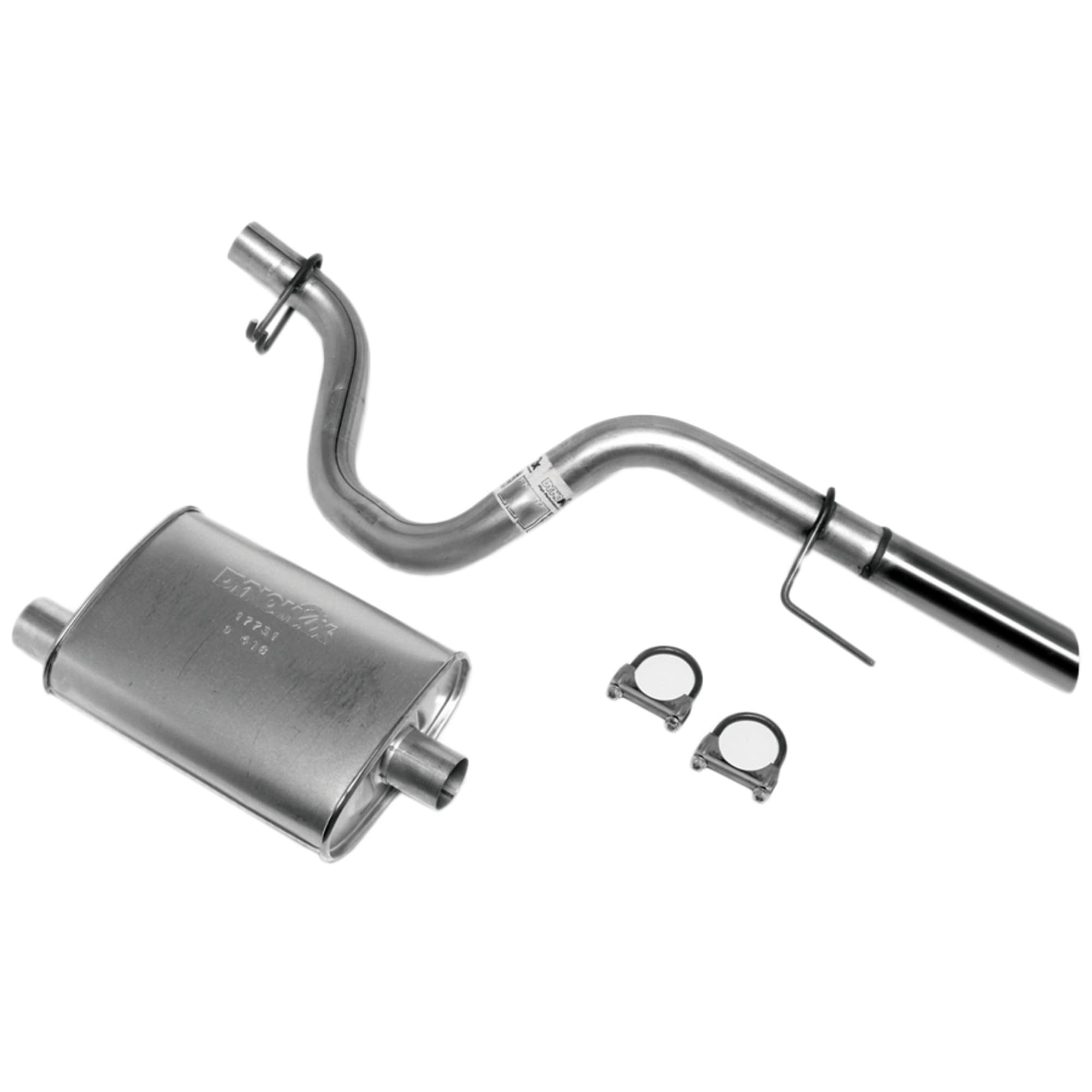 Super Turbo Dynomax 17309 Exhaust System Kit for Jeep Wrangler