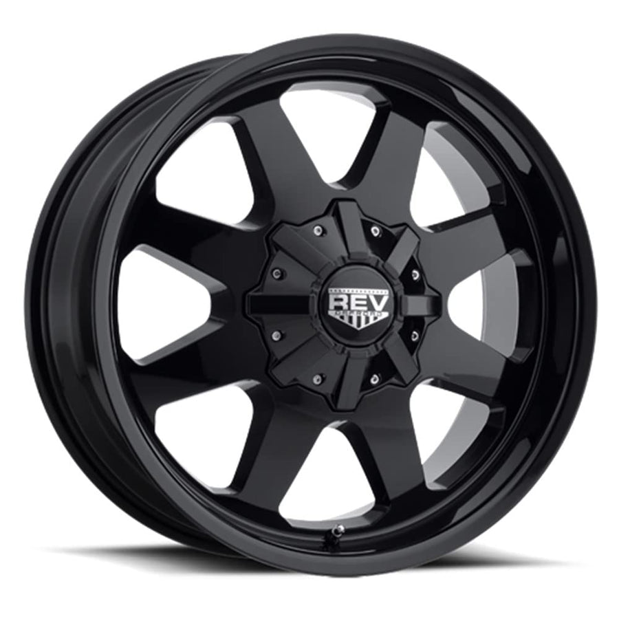 823 Series REV Wheels 823B-2903512 - 20x9-4.53 bs - 6x5.5/6x135 - Gloss Black