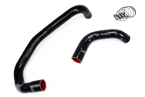 HPS Silicone Black Radiator Hose Kit Coolant Compatible for 2005-2010 Chrysler 300C 2009-2010 Dodge Challenger 2006-2010 Charger 2005-2008 Magnum R/T 5.7L V8, 57-1326R-BLK