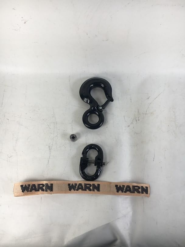 HOOK Warn 77681 S/P) COUPLER_STRAP (5TON)