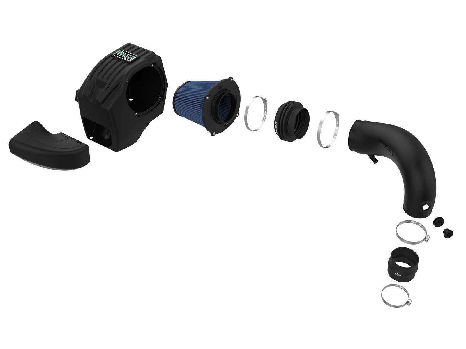 Cold Air Intake System aFe POWER w/Pro 5R Filter, #53-10009R, Black