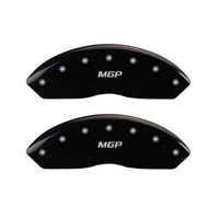 Caliper Covers-Gloss Black MGP 38021SMGPBK, Front and Rear: MGP Logo