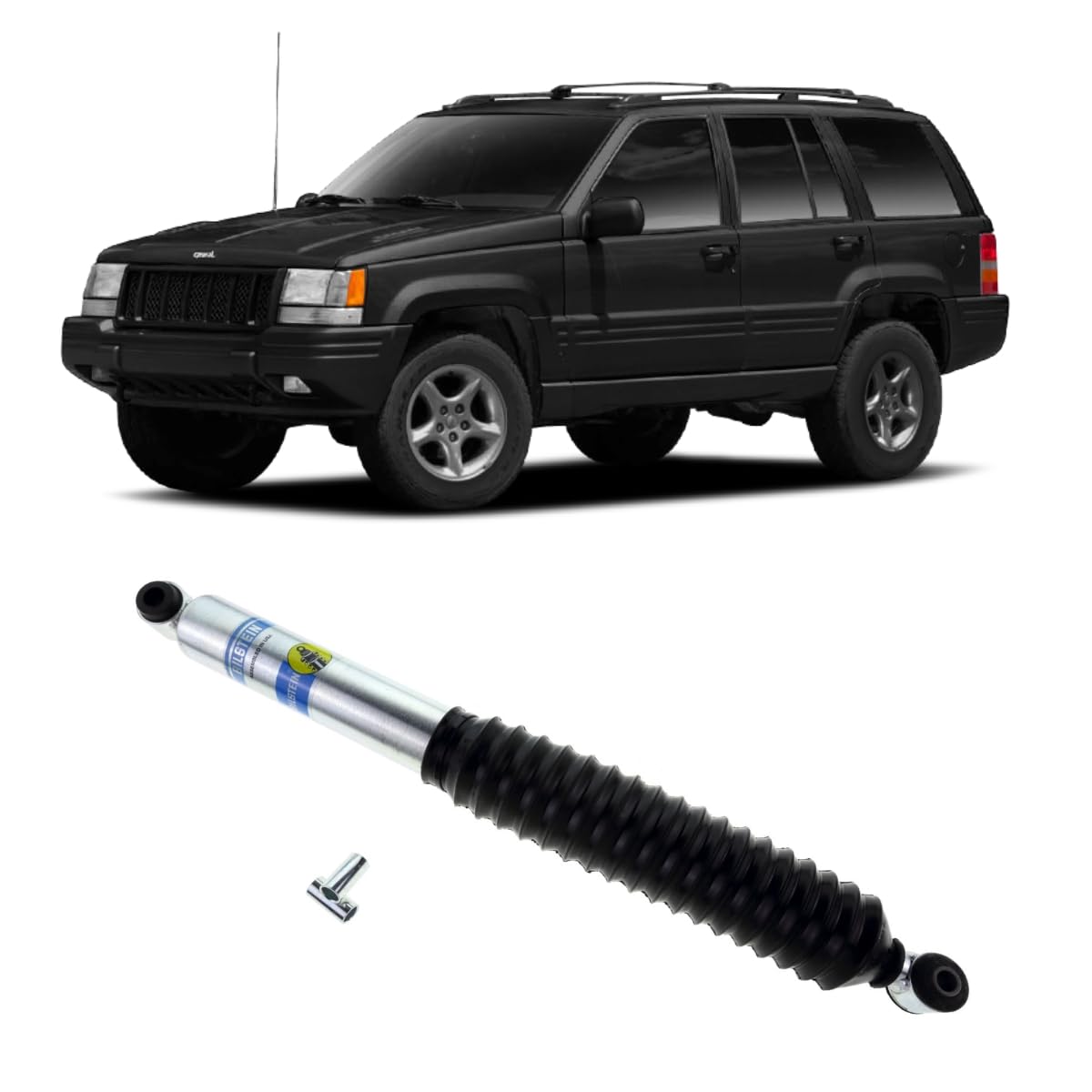 1.5"-2" Lift Rear Shock Bilstein for Jeep ZJ