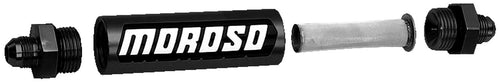 Fuel Filter Moroso 65230, Inline #8AN
