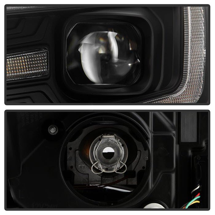 Headlights Spyder Signature (PRO-YD-SUFO14SI-BK)