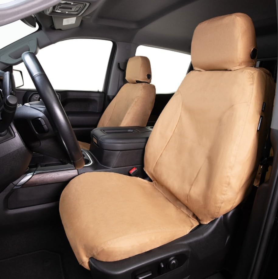 Covercraft SeatSaver Tan Front Row Polycotton SS3361PCTN