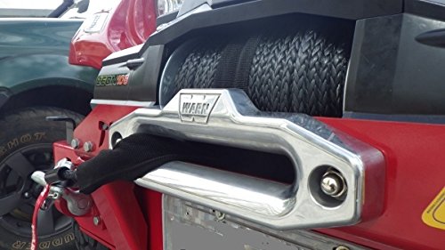 Hawse Style WARN 87914 Winch Fairlead, Polished Aluminum