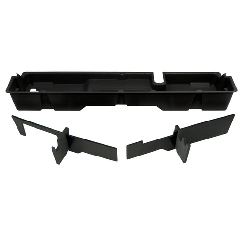 Under Seat Storage DuHa 20007 fits 2000-2003 F150 SuperCab | Black Heavy-Duty Back Seat Organizer | Durable Construction | Includes Dividers