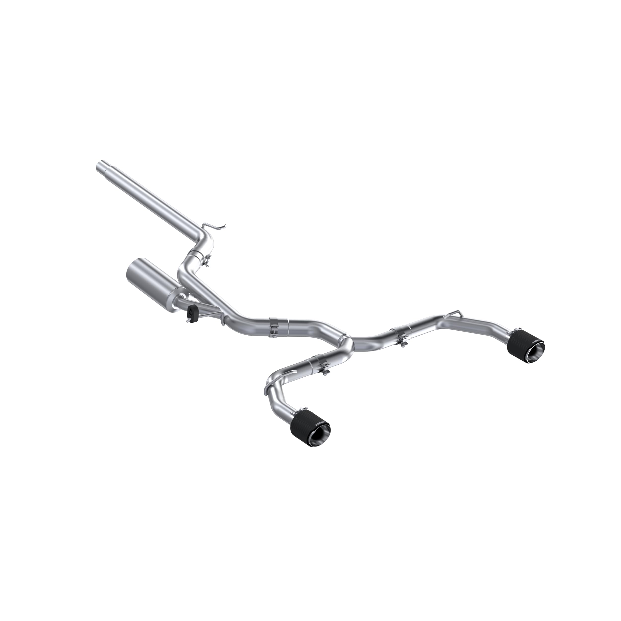 MBRP Exhaust S46173CF - Armor Pro MBRP Exhaust Cat Back Exhaust System Fits 22-25 GTI