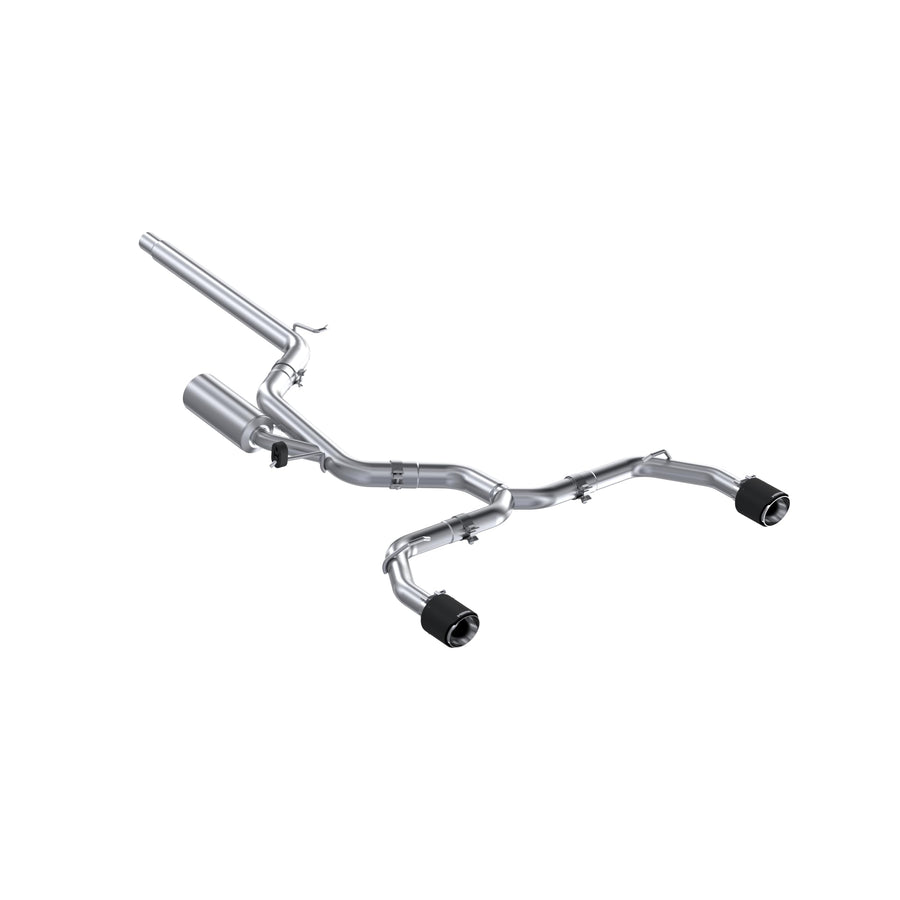 MBRP Exhaust S46173CF - Armor Pro MBRP Exhaust Cat Back Exhaust System Fits 22-25 GTI