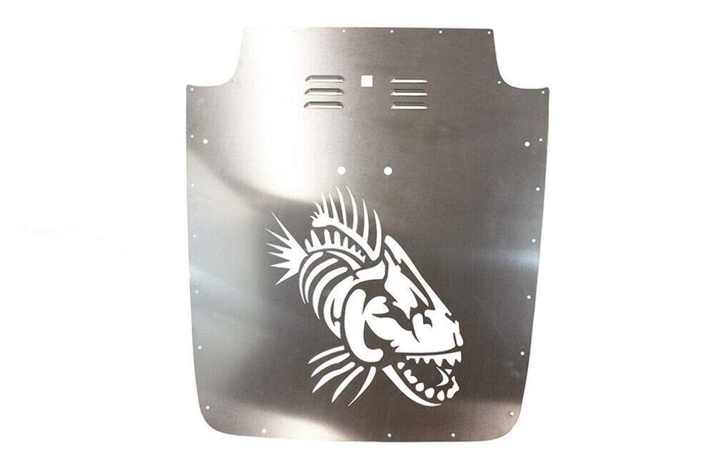 Fishbone FB31124 Offroad: Tj Raw Hood Louver (97-02)