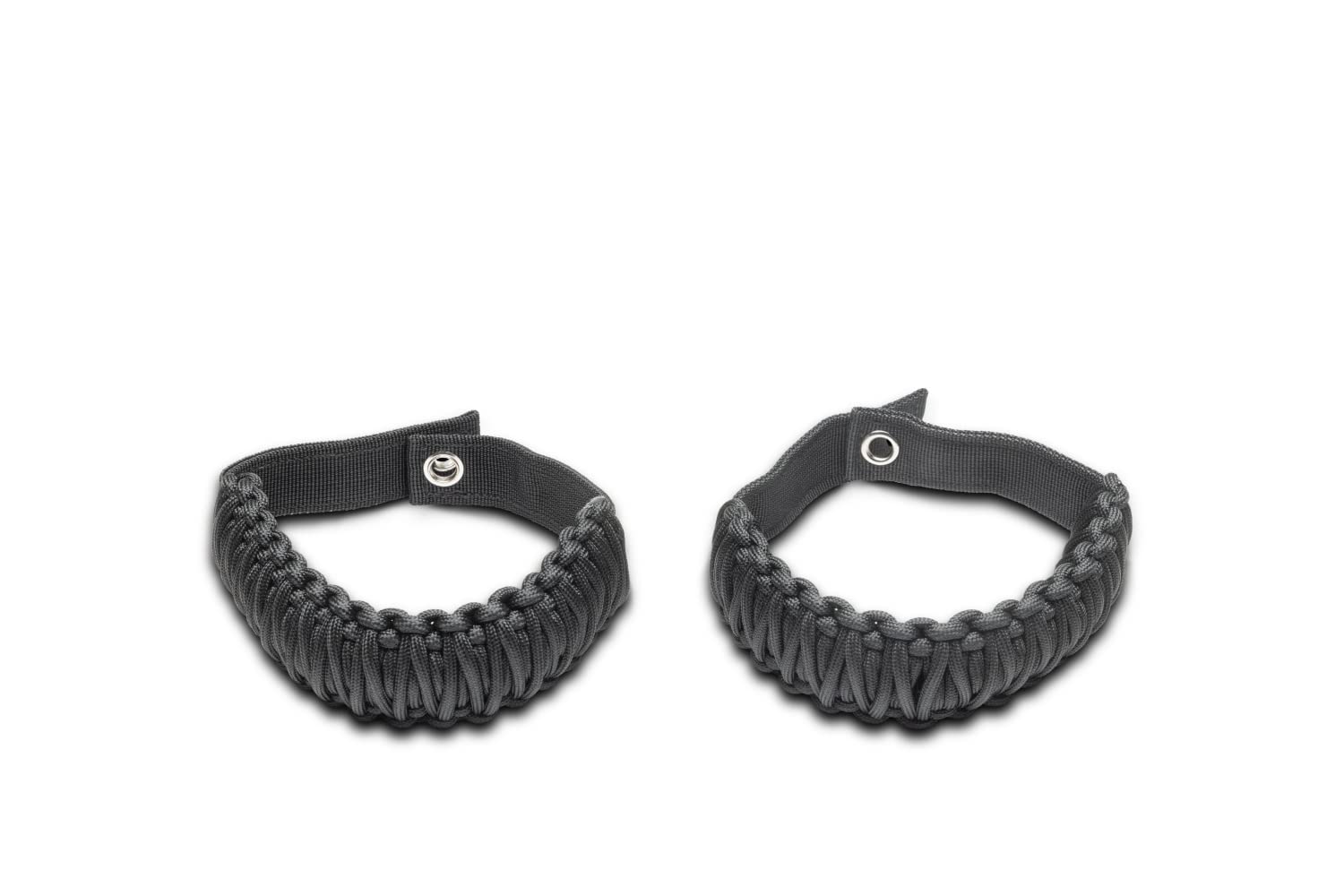 Paracord Grab Handles HAVOC OFFROAD for Ford Bronco | Black, Heavy Duty Nylon, Pair | HFB-08-004 | 2021-2025 Ford Bronco, 2 & 4-Door