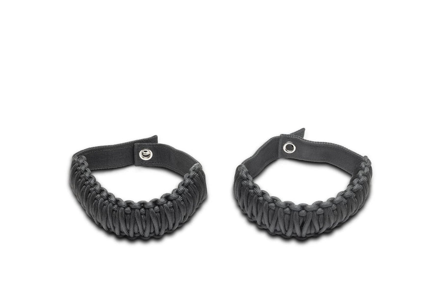 Paracord Grab Handles HAVOC OFFROAD for Ford Bronco | Black, Heavy Duty Nylon, Pair | HFB-08-004 | 2021-2025 Ford Bronco, 2 & 4-Door