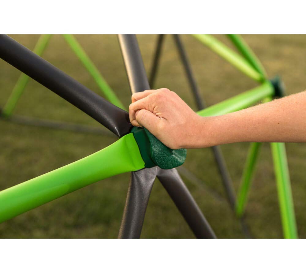 Lifetime Geometric Dome Climber 90951 Jungle Gym, 5.5' High x 11' Wide, Mantis Green & Bronze, 66-Inch