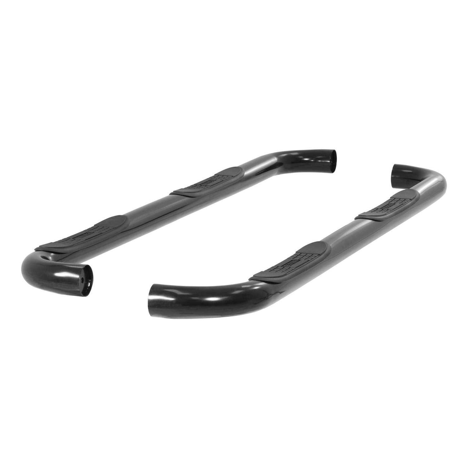 3-Inch Round Black Steel ARIES Nerf Bars, No-Drill, Fits Select Ford Expedition