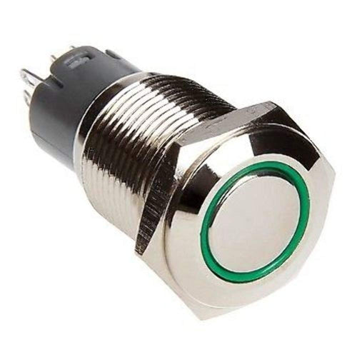 LED Momentary Switch Race Sport (RS-16MM-LEDG)