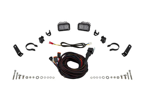 Stage Series Diode Dynamics Reverse Light Kit for 2019-2024 Honda Talon, Cool White (6000K) SSC2 Pro Pro White Flood