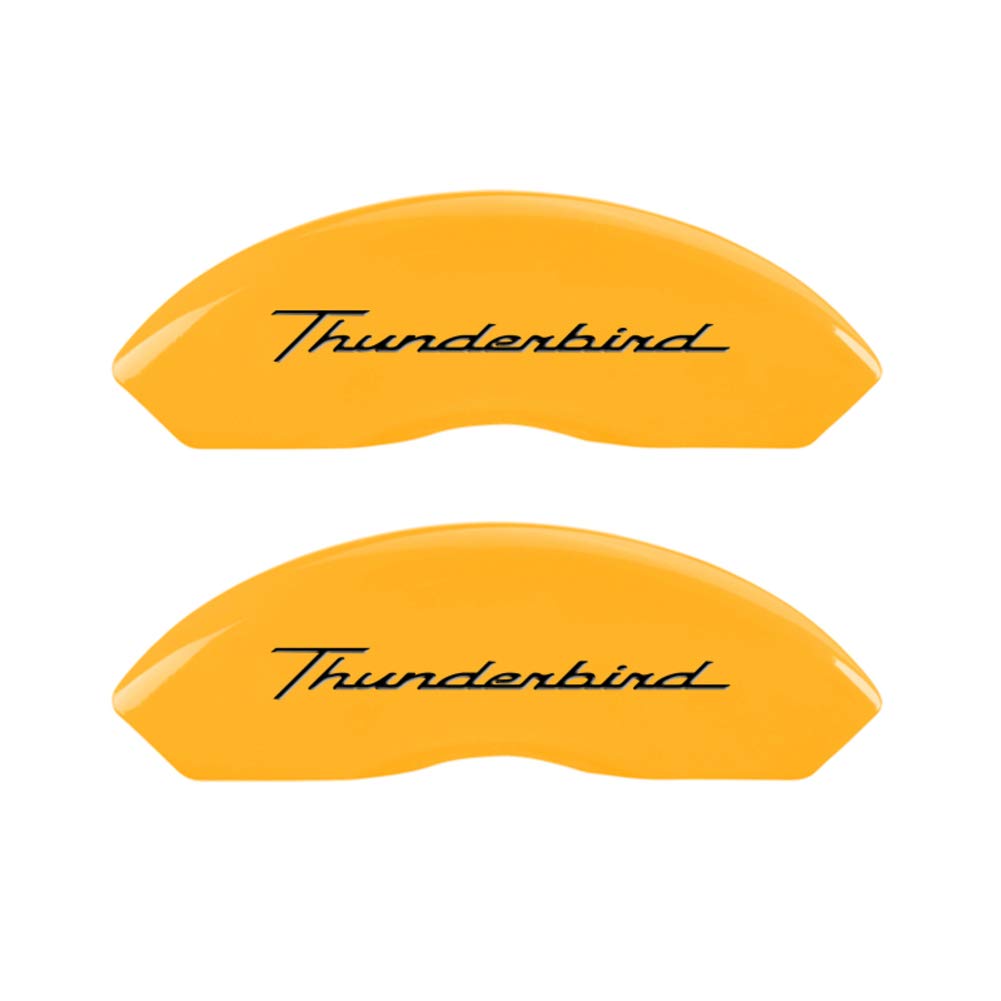 Caliper Covers MGP 10086STDBYL, Yellow