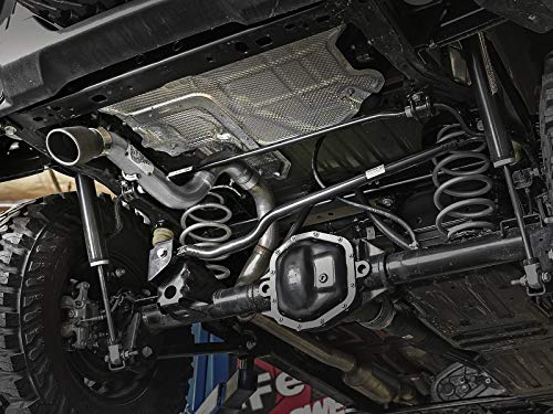 MACH Force-Xp aFe Power Axle-Back Exhaust System w/Black Tip 49-48070-1B