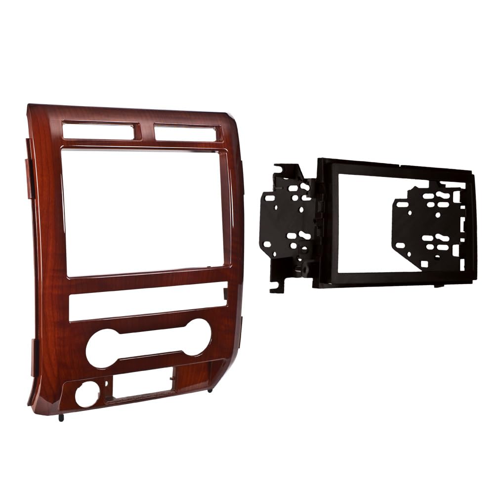 Metra Double DIN 95-5822MM Installation Dash Kit for 2009-2010 Ford F-150 Lariat for Non NAV Equipped Models (Milano Maple)