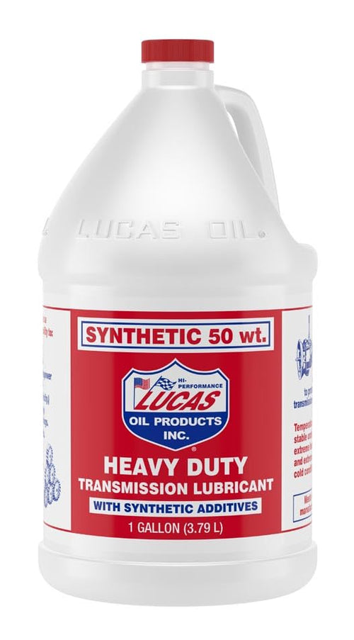 50W Lucas Oil Synthetic Transmission Lubricant, 5 Gallons